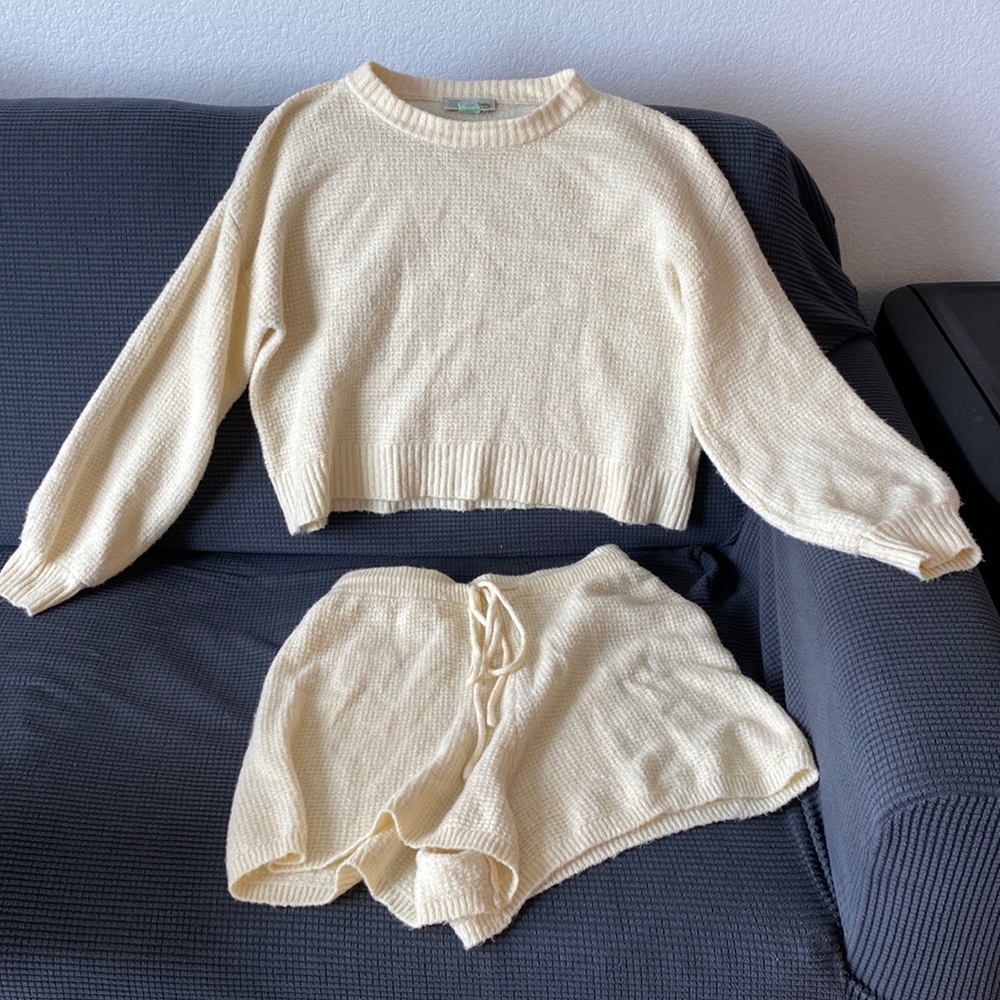 Antropologie Sweater Lounge Set